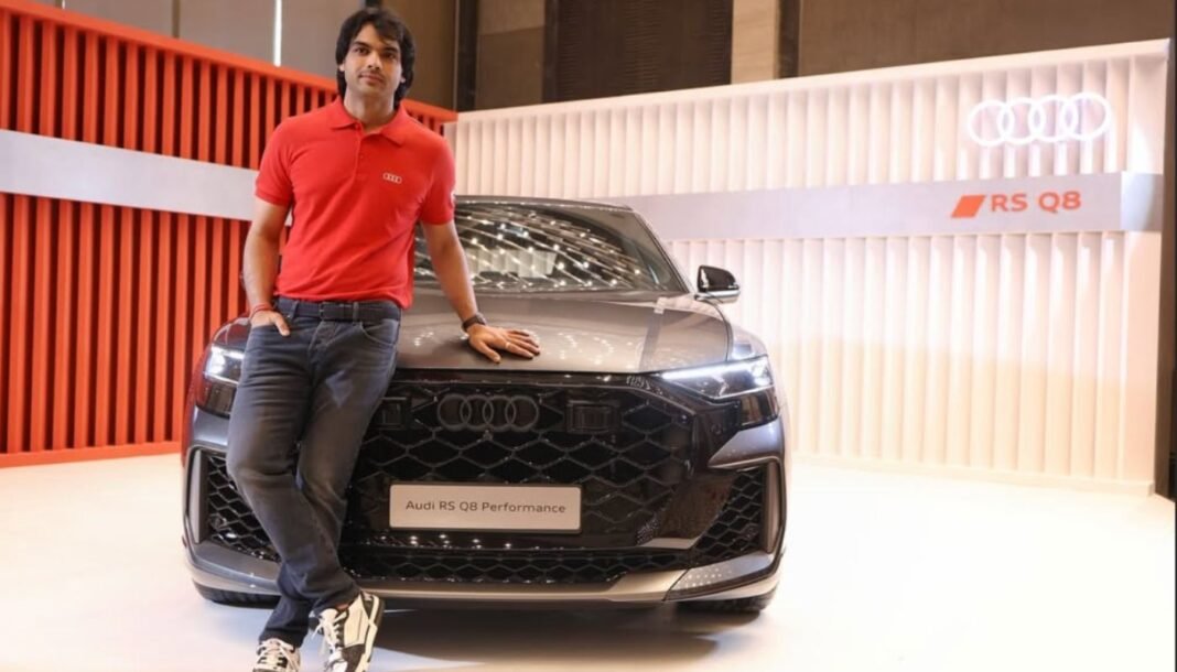 Neeraj Chopra और Audi India की धमाकेदार जोड़ी: RS Q8 Performance के साथ नया इतिहास!