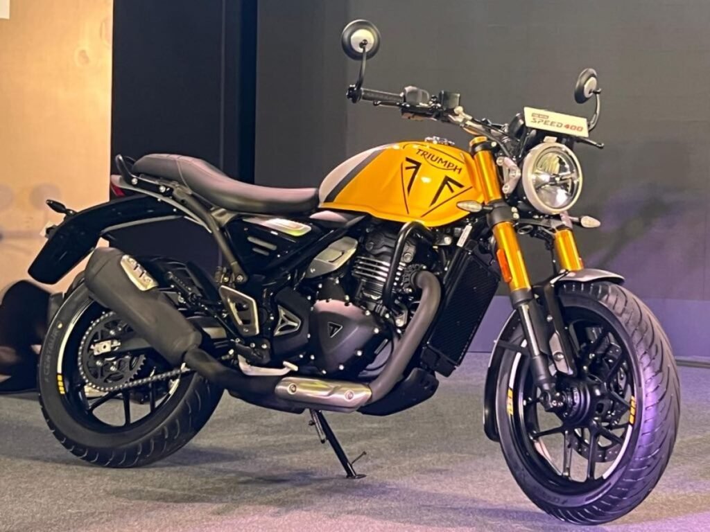 Triumph Speed 400 स्टाइल का नया अंदाज़ डिज़ाइन और फीचर्स