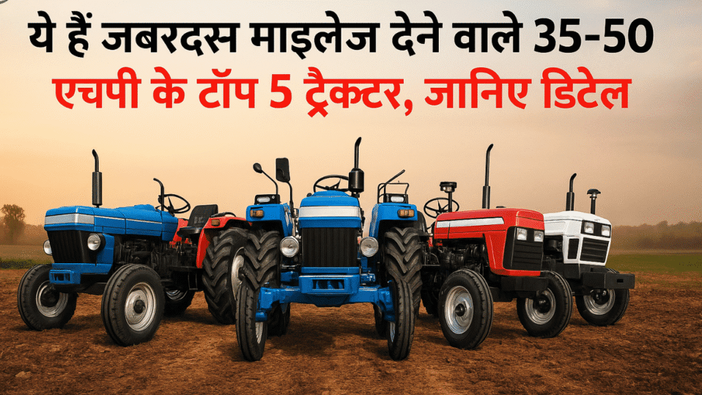 35-50 HP के टॉप 5 माइलेज वाले ट्रैक्टर