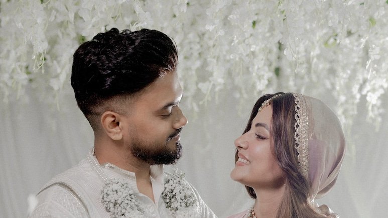 Hina Khan की शादी Rocky Jaiswal के साथ 'प्यार और क़ानून' में बंधा रिश्ता!