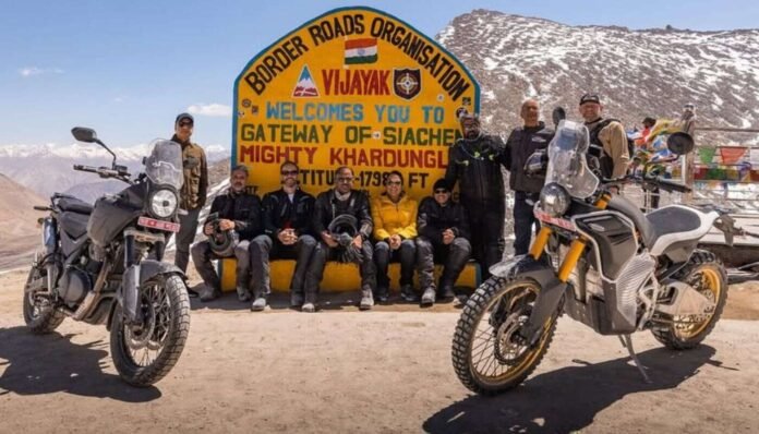 लद्दाख में टेस्टिंग Royal Enfield की नई बाइक्स