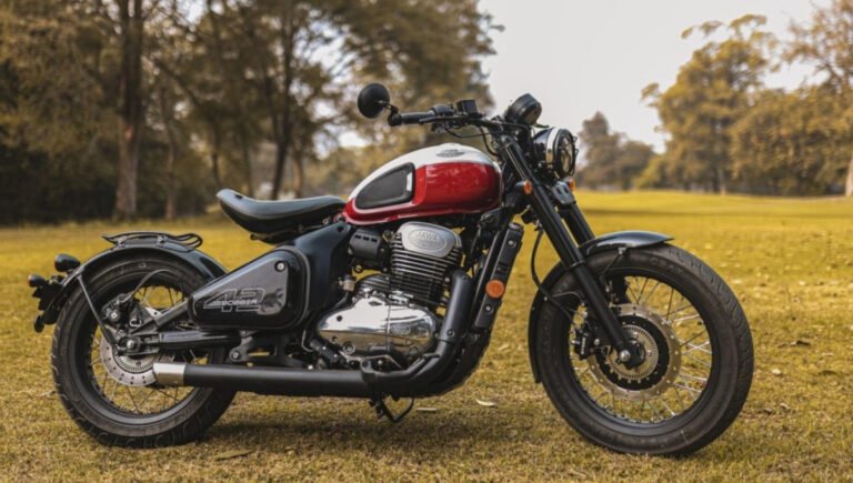 Jawa 42 Bobber सेफ्टी और आराम