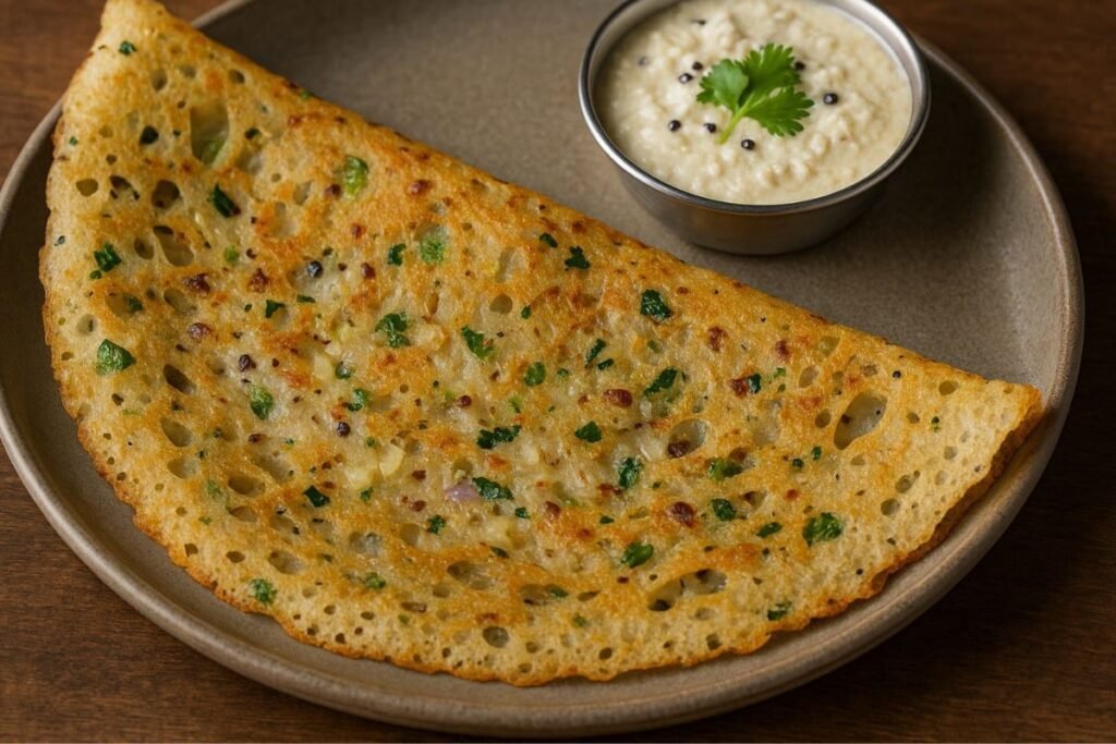 झटपट रवा डोसा क्रिस्पी और स्वादिष्ट ब्रेकफास्ट जो मिनटों में तैयार हो जाए!
